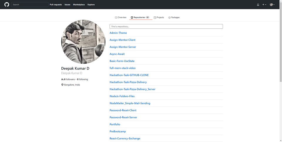 Deepak Kumar D
